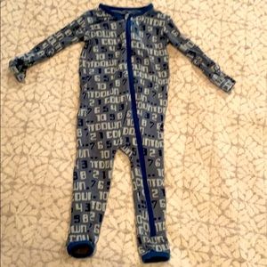 KicKee Pants Countdown Zip Up Size 9-12M